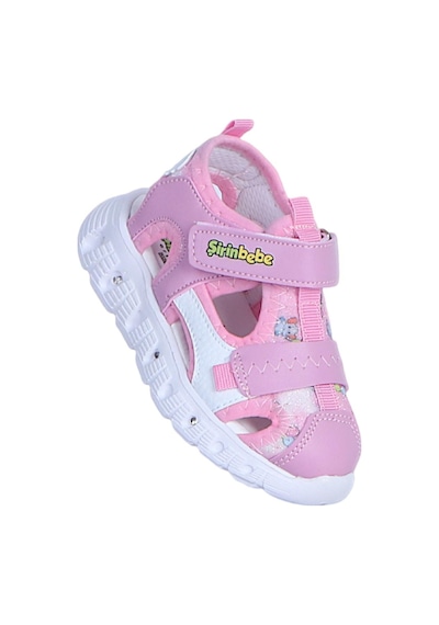 Şiringenç Şirin Genç Şg10 Pembe Işıklı Kız Çocuk Sandalet Pembe