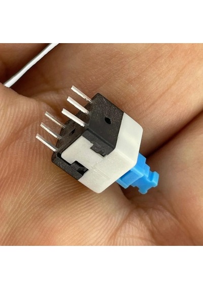 Ic-199 6 Pinli Bacaklı Yaylı Push Buton 8x8mm