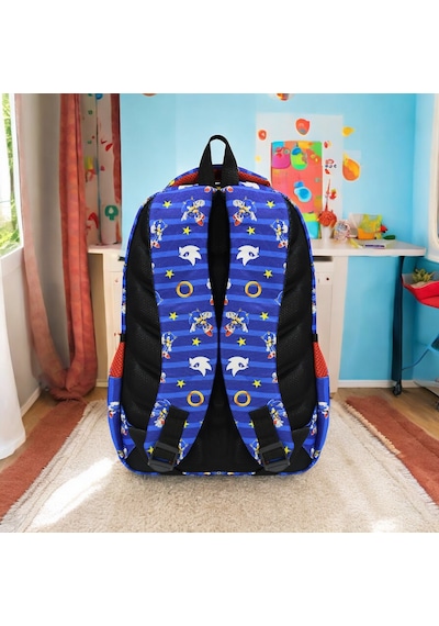Erkek İlkokul Ortopedik 3'lü Set Kalemlik Beslenme Çanta Model 7