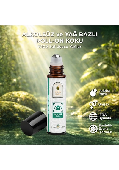 Sera Natura Focus Yağ Bazlı Parfüm Roll-On 10 ML