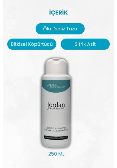 Stress Karşıtı Ölü Deniz Tuzu İçeren Rahatlatıcı Duş Jeli & Şampuan - 55173222 Diğer