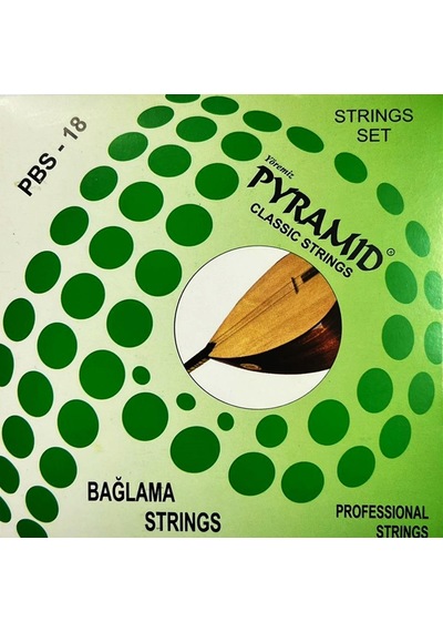 Pyramid Pbs-018 Kısa Sap Bağlama Teli Takımı 3 Paket