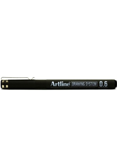 Artline 236 Siyah Çizim Kalemi 0.6