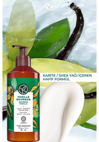 Organik Vanilya Kokulu Nemlendirici Ve Besleyici Vücut Losyonu 390 Ml