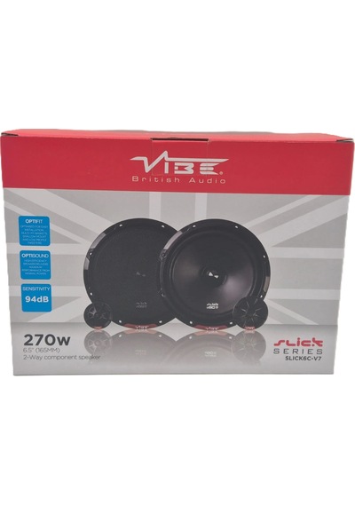 Vibe 16cm Component Hoparlör - Vibe Slick6c-v7 16cm Mid Takımı - Vibe Komponent Hoparlör Seti