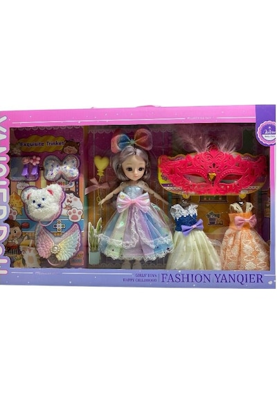 Aksesuarlı Yanqıer Kolleksiyon Bebek 3969