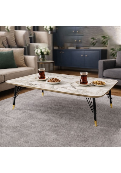 Mermer Desenli Mdf Orta Sehpa 90x60 Cm Metal Ayaklı Modern Salon Sehpası Mermer Desenli Mdf Mermer Desenli Mdf Orta Sehpa 90x60 Cm Metal Ayaklı Modern Salon Sehpası Mermer Desenli Mdf