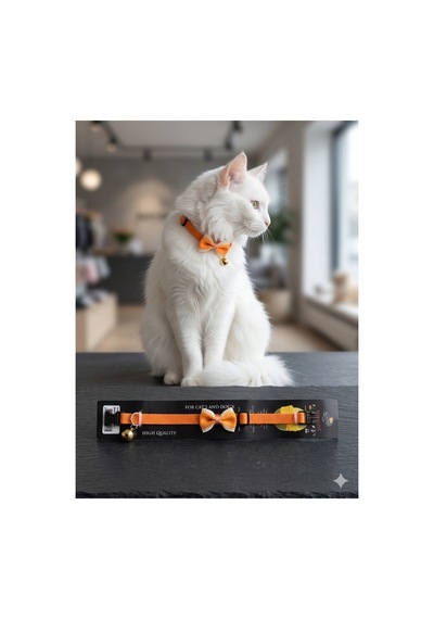 Orange Floa Kedi Tasması