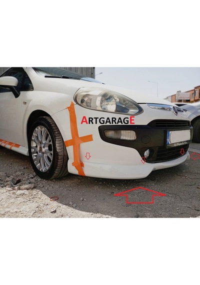 Fiat Punto Evo Full Bodykit-boyasız-fiberglass