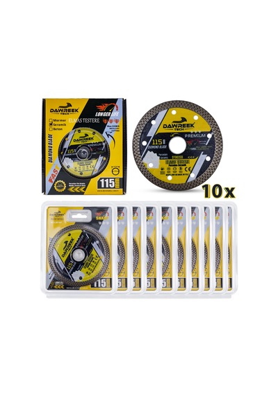 Dawreek Dt002cd 115mm Premium Sürekli Çember Elmas Testere Seramik