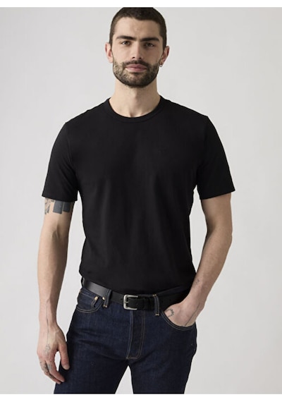 Levi's Orıgınal Erkek Siyah Bisiklet Yaka T-shirt - 008bq-0000
