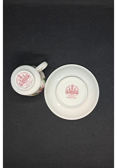 Ceranova Winterling Vintage Çay Fincanı 2 Parça Sarı