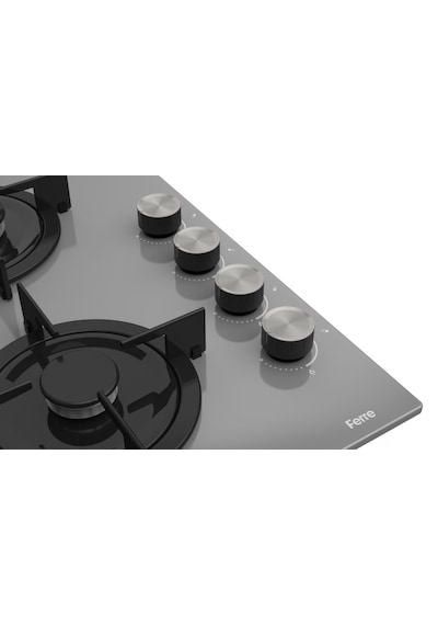 Ferre Flowart Lumora Pro Gri 3'lü  QBL63CPR-CS208-D065 Ankastre Set