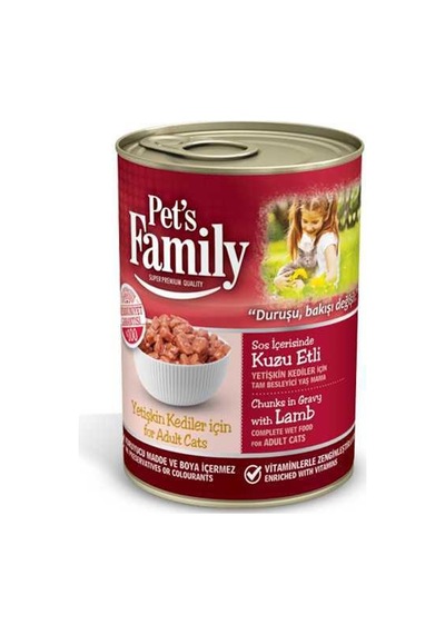 Kedi Konserve Kuzu 400gr 1 Adet