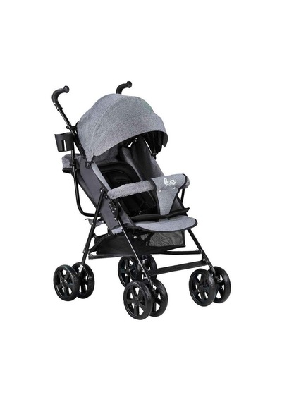 Babyhope Sa-7 Tam Yatar Baston Bebek Arabası Gri