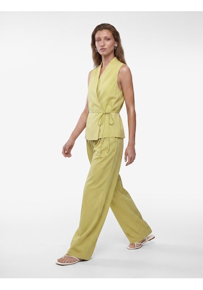 Koton Koton X Melis Ağazat - Cepli Keten Karışımlı Pile Detaylı Geniş Paça Kumaş Pantolon Yeşil 6sak40335pw Koton Koton X Melis Ağazat - Cepli Keten Karışımlı Pile Detaylı Geniş Paça Kumaş Pantolon Yeşil 6sak40335pw