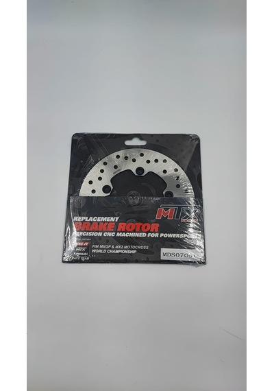 Mtx Mds07051 2003-2007 Yamaha Yzf R6 Uyumlu Arka Fren Diski