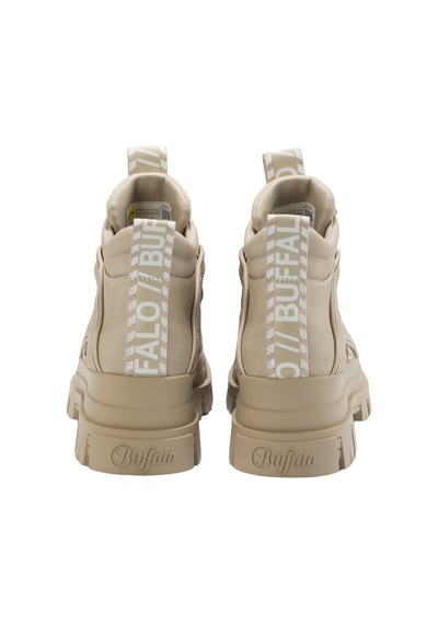 Oxford Klasik Kadın 1622064 Buffalo Aspha Nc Mıd - Vegan Nubuck - Beige Bej
