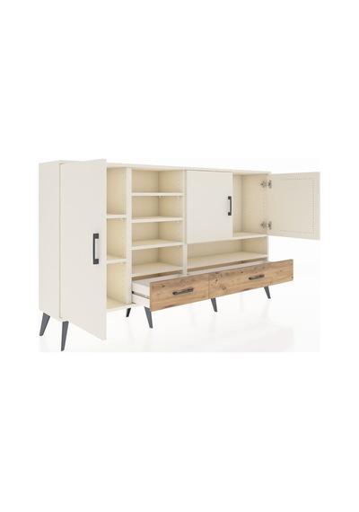 Arges Konsol 8 Raflı 2 Çekmeceli 3 Kapaklı 176x30x99 Aytaşı-aytaşı/çam Aytası/atlas Çam - Aytası Arges Konsol 8 Raflı 2 Çekmeceli 3 Kapaklı 176x30x99 Aytaşı-aytaşı/çam Aytası/atlas Çam - Aytası