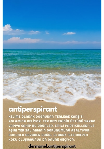Dermanel Leke Karşıtı Güneş Kremi 50 ML + Dermanel Ter Önleyici Sprey 150 ML