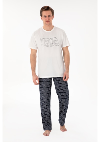 U.S. Polo Assn. Erkek 3'lü Pijama Takımı 50309844-VR013