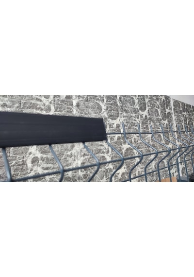 Renkli Evim Panel Çit Tel Koruyucu Üst Kapak 1,25 M 2 Adet