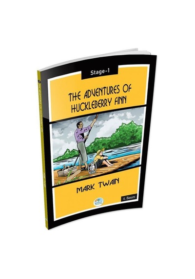 The Adventures of Huckleberry Finn-Stage 1 - Mark Twain - Mavi Çatı Yayınları