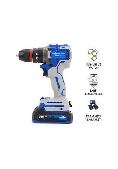 Dawreek 10 MM Blue Kömürsüz Vidalama