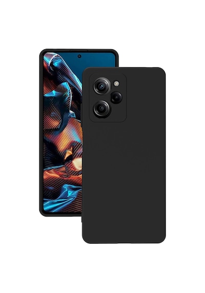 Xiaomi Poco X5 Pro 5g Kılıf Kamera Korumalı Silikon Rubber Arka Kapak Siyah