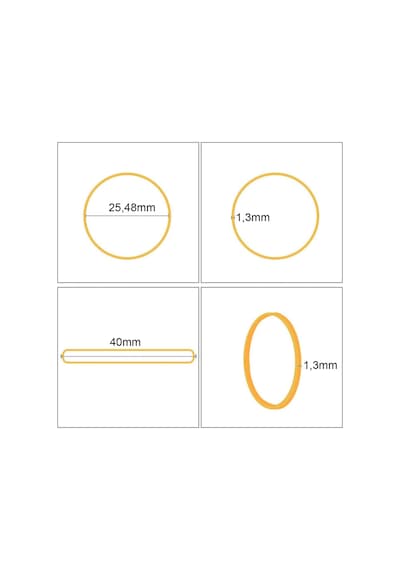 Ekoset 40mm Beyaz Kauçuk Paket Ambalaj Lastiği 5.000 Adet