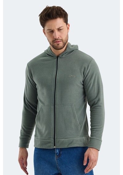 Slazenger Samson 2 Li Set Erkek Haki - Bordo Sweatshirt Haki - Bordo