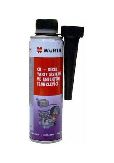 Würth Cr - Dizel Yakıt Sistemi Ve Enjektör Temizleyici 300 Ml