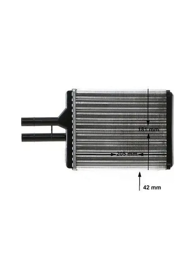 Opel Vectra B Kalorifer Petegi 1.6 1996-2002 Mahle Ah145000s