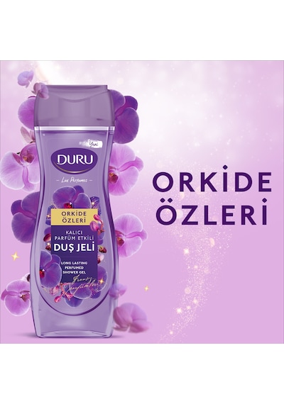 Duru Perfume Orkide Duş Jeli 3 x 450 ML