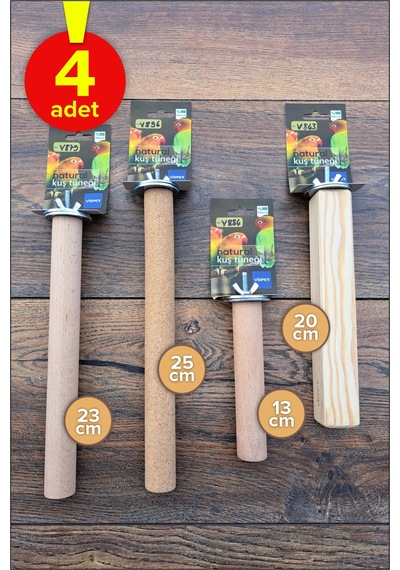 Vixpet Venty 4 Adet Papağan Tüneği Jako Amazon Konur M105