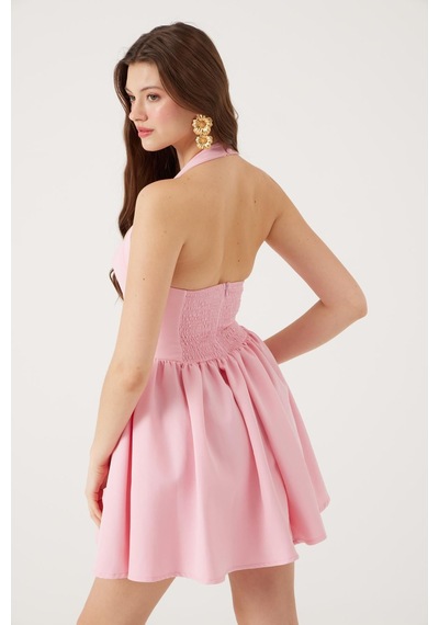 Holly Lolly Cepli Mini Felici Elbise Pembe