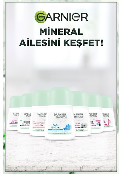 Garnier Minerals Etki 72H Kadın Roll-On Deodorant 50 ML