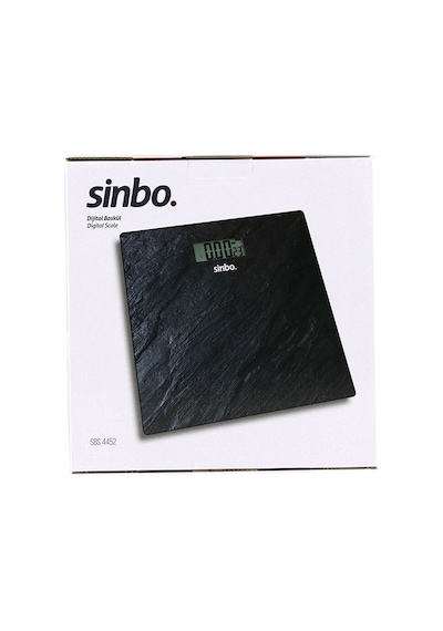 Sinbo Sbs-4452 Banyo Baskül Terazi Tartı 28x28cm 180kg/50gr Pilli Dijital Lcd Ekran Diğer