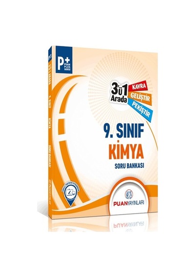 Puan Yayınları 9. Sınıf Kimya 3'Ü 1 Arada Soru Bankası