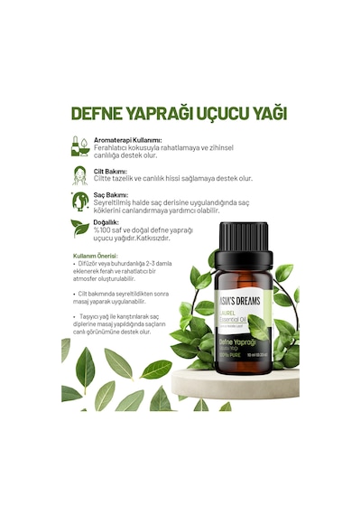 Defne Yaprağı Uçucu Yağı 10 Ml