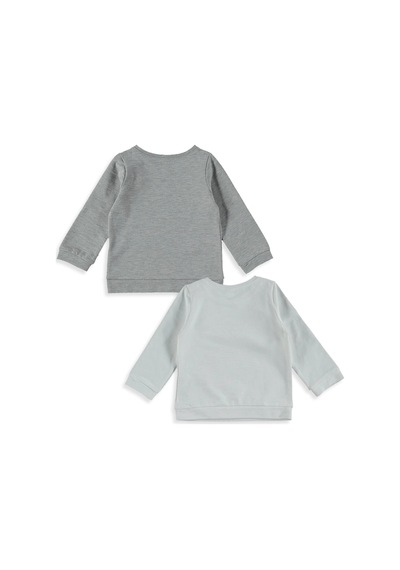 LC Waikiki Kız Bebek Takım 7k2887z1 Grey Melange 355