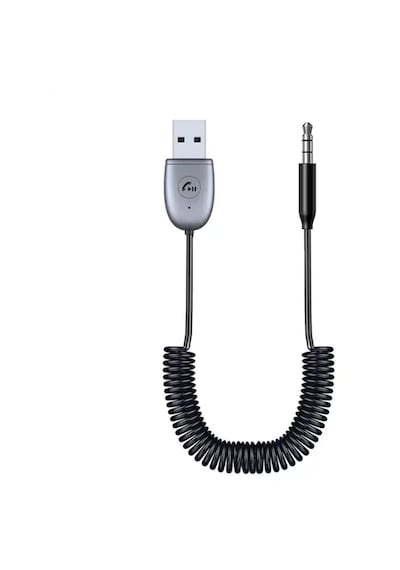 Schitec Usba Bluetooth 5.1 Araç Kiti Hifi Ses Alıcı 3.5mm Aux Adaptör Dönüştürücü Bt770