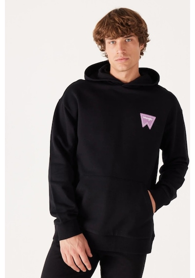 Wrangler Erkek Sweat W232574001 Siyah