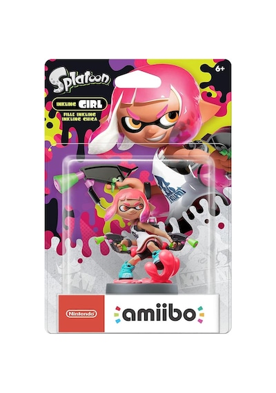 Nintendo Amiibo New Inkling Girl Neon Pink
