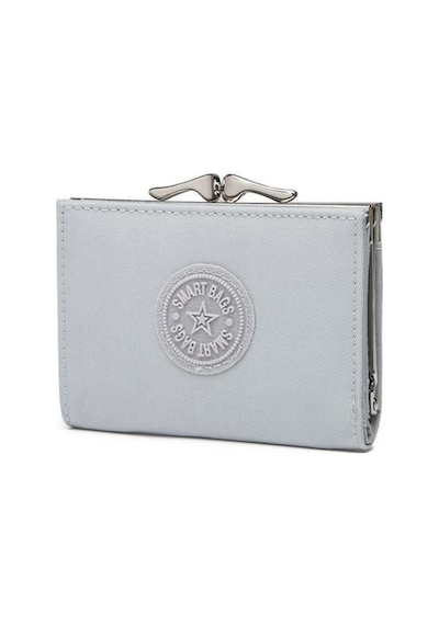 Smart Bags Krinkıl Açık Gri Kadın Portföy & Clutch Çanta Smb3176 Açık Gri