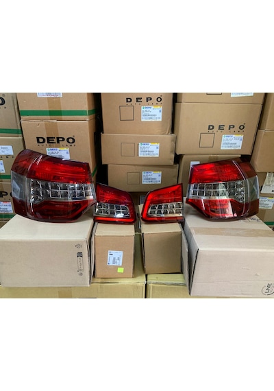 Cıtroen C5 2008-2011 Psa  Arka Stop Lambası 4'lü Takım 6350ls / 6351ls / 6350lt / 6351lt