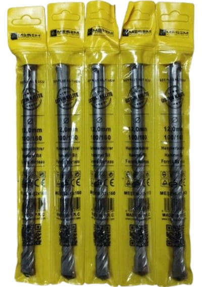 Sds Hilti Ucu 12x160 Paket İçeriği 5 Adet