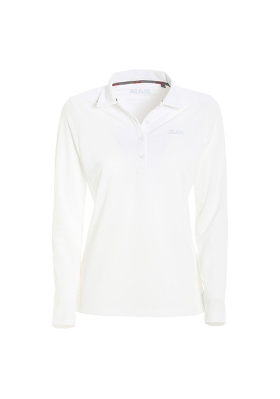 Slam Ws Tech Pıque Polo Ls W02 Beyaz