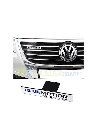 Volkswagen Bluemotion Logo Arma Ön Panjur Bagaj Ön Arka Set Çelik