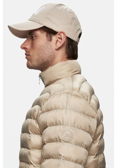 Ucla Northwın Koyu Bej Fermuarlı Ve Cepli Polyester Standard Fit Erkek Mont-Koyu Bej
